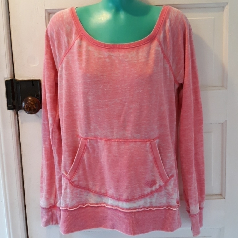 Roxy pink medium sweatshirt - Picture 1 of 4